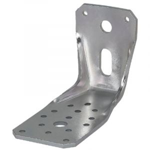 Wolfpack - maurer 21013308 Angle renforcé 65x88x135 mm. Connecteur d'angle, équerre de fixation, équerre de support de pergola bois, multicolore.