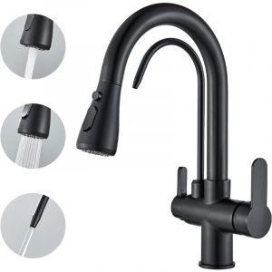 Suguword - Robinet de Cuisine Robinet de Purification d'eau en Filtration à Osmose Inverse Robinet de Cuisine Pas d'Espace d'Air Filtre à Eau Potable