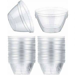 ZVD - Paquet De 50 Couvertures De Cloche De Dme Réutilisables Plante Cloche Couverture Protecteur Gel Garde Gel Protection pour Saison Extension