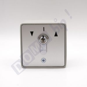 Contacteur à clés universel ms apz 1-2T – 2 fonctions impulsion – En applique – Étanche IP54 – 3 clés - 2 contacts no impulsionnels - Barillet