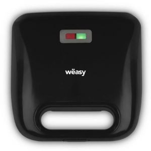 Appareil &agrave; croque-monsieur 4 en 1 Weasy JOY600 - 4 plaques interchangeables - Rev&ecirc;tement antiadh&eacute;sif - 750 w
