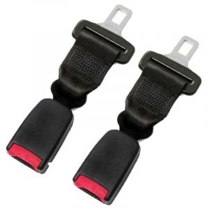 Rallonge Ceinture Sécurité Voiture, Extension de Ceinture de Sécurité, Ajusteur Ceinture de Sécurité Adapté aux Femme Enceinte/Obèse/Enfant,TRIMEC