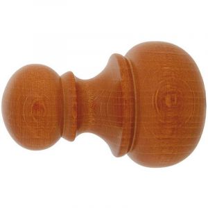 Borne bois "Chyc" 20x68 mm. Teck