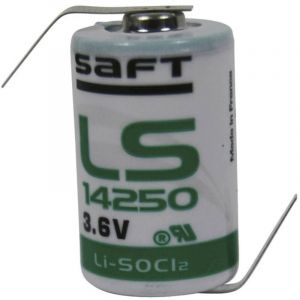 Saft - Pile spéciale 1/2 LR6 (aa) lithium LS14250HBG cosses à souder en z 3.6 v 1200 mAh 1 pc(s)