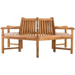 CLP - Banc d'arbre Sonja Teck 200 cm