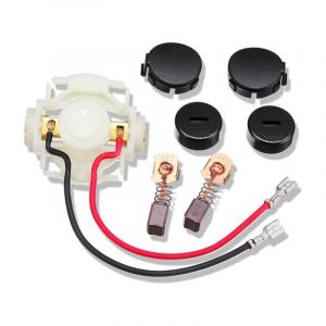 Cyslmuk - Balai de Charbon CB430 + Porte Balai Charbon + Casquettes pour Charbon Meuleuse Makita DGA452 BGA452 BGA450 BGA402 GA400 GA400D