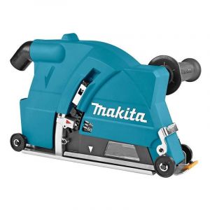 Makita - Carter de protection 198440-5 pour rainurage avec raccord d'aspiration pour meuleuses Ø230mm