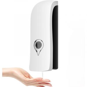 Distributeur de savon manuel 300 ml, distributeur de savon liquide mural &agrave; t&ecirc;te unique, distributeur de shampoing, gel douche, support de shampoing