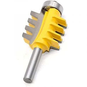 Fraise à Rainurer 8mm, Rainureuse Bois, Fraises à Rainurer pour Défonceuse, Fraise à Bois pour Panneaux de Densité, Bois Massif, MDF, Fraise à