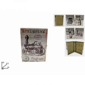 Bo&icirc;te &agrave; Cl&eacute;s En Bois Vintage D&eacute;corative