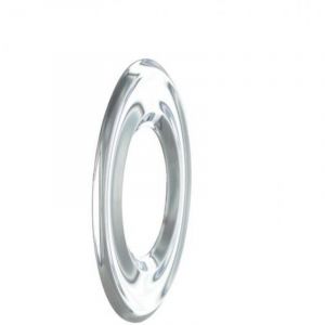 Presto - Rosace pour robinetterie sanitaire &agrave; moulures - Diam&egrave;tre ext&eacute;rieur : 55 mm - Diam&egrave;tre int&eacute;rieur : 28 mm