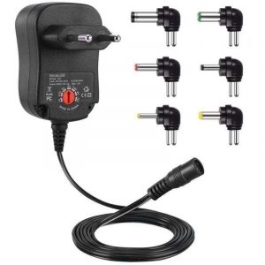 12W Adaptateur Alimentation Universelle 3V 4, XU,5V 5V 6V 7,5V 9V et 12V, Chargeur Secteur Transformateur DC 220V pour VTech Kidimagic Starlight