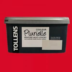 Tollens - Peinture acrylique multi-usages 'Couleur Plurielle' mat Impulsive 2,5 l