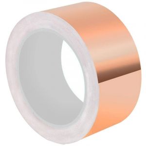 Ruban de cuivre anti-limaces 50 mm x 20 m, autocollant de protection anti-escargots - Blindage &eacute;lectromagn&eacute;tique, ruban de cuivre anti-limaces