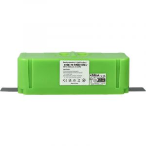 Vhbw - Batterie compatible avec iRobot Roomba 860, 895, 891, 890, 801, 850, 805, 877 robot &eacute;lectrom&eacute;nager vert (2600mAh, 14,4V, Li-ion)