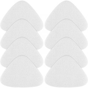 8 Pi&egrave;ces Recharge pour balai vapeur Vileda, housse de balai microfibre compatible avec les nettoyeurs vapeur Vileda Steam et Vileda Steam Plus-