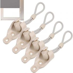 Cordon &agrave; boules en quatre parties Stores ext&eacute;rieurs et stores enrouleurs Stores enrouleurs faciles &agrave; installer pour la protection solaire en camping,
