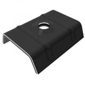 Etanco - Cavalier monobloc avec étanchéité epdm angle 25º gris terre d'ombre ral 7022 boîte de 100 pièces