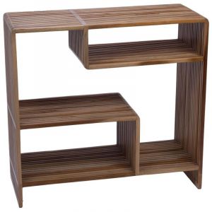 Amadeus - Console Calopsite grand mod&egrave;le en teck