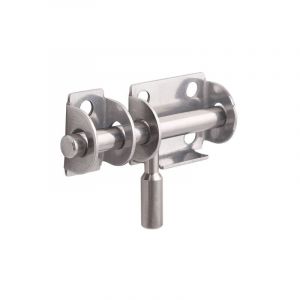 Gabrielle - Lot de 4 Pièces Loquet de Porte en Acier Inoxydable - Verrou de Sécurité pour Portes de Salle de Bain, wc, Fenêtres, Meubles et Portes en
