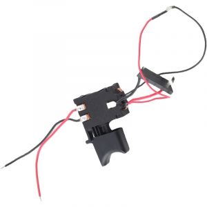 Interrupteur de Perceuse sans Fil 7,2-24V avec Variateur de Vitesse et led - Compatible Piles Li-ion - Marche Avant/Arrière