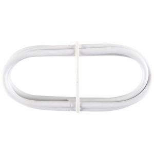 Cintacor - C&acirc;ble plastifi&eacute; blanc (vis sans fin) 1m Support de rideau PV024 Storplanet