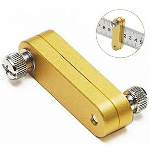 Bloc de positionnement de r&egrave;gle, R&egrave;gle De Ligne Parall&egrave;le Pour Le Travail Du Bois R&egrave;gle, Localisateur De Marqueurs R&egrave;gle, pour grattoir de