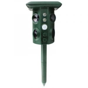 UlisemUn puissant r&eacute;pulsif &agrave; ultrasons solaire qui, gr&acirc;ce &agrave; sa fr&eacute;quence r&eacute;glable, repousse les chats, rongeurs, oiseaux et autres animaux