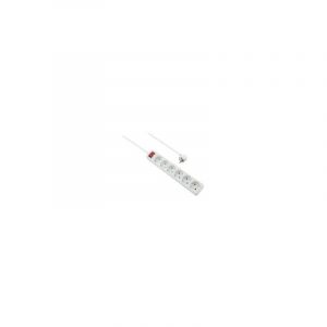 Helos - multiprise classic 6 prises avec interrupteur blanc 3 m 262797