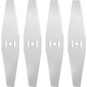 Remplacement des T&ecirc;tes de Lame de Coupe-Herbe Tondeuse &agrave; Gazon Lames de D&eacute;broussailleuse T&ecirc;tes de Lame De D&eacute;sherbant(Blade x 4)