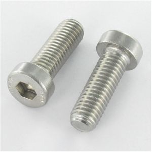 Vis métaux chc btr Tête basse Clé de 7 HC7 M10X35 Filetage total Inox A2-1 piece