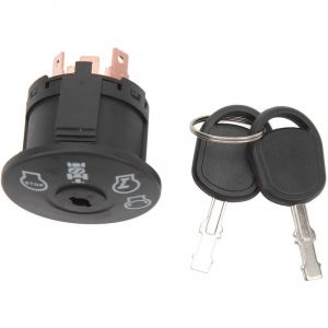 Jeffergarden Commutateur de d&eacute;marrage d'allumage 532193350 remplacement de puissance forte &agrave; r&eacute;ponse rapide pour tondeuse &agrave; gazon DELTA LT LTS YT