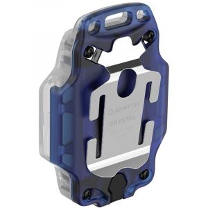F07001B Crystal Blue Petite lampe mobile led bleu, transparent - Armytek