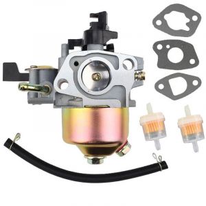 Carburateur avec joint de filtre pour tondeuses &agrave; gazon GXV120 GXV140 HR214 HR194 HR195, remplace la r&eacute;f&eacute;rence 16100-ZE6-W01