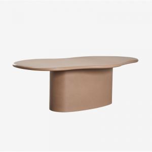 Sklum - Table de jardin ovale 230x130 cm en ciment Vaduz