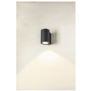 Applique ext&eacute;rieure simple anthracite led enola oculus wl 11 w max 240V SLV 1006328