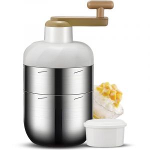 Broyeur &agrave; glace manuel portable pour granit&eacute;s et glace pil&eacute;e -