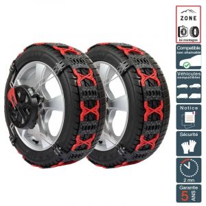 Polaire - Chaine neige montage frontal et tension automatique pneu 215/55R18