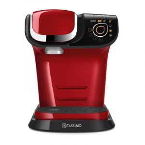 Machine a café tassimo Bosch TAS6503 - Rouge - Multi-boissons - Réservoir d'eau 1,3L - Arret automatique