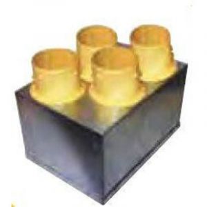 Plenum 4 Piquages Isole Insufflation