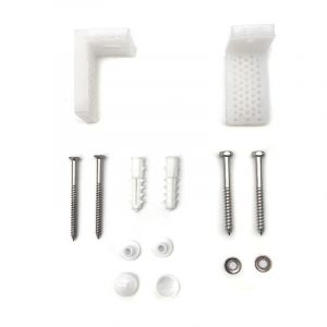 Sollbry - Accessoires De Fixation De Toilettes,Vis Fixation Cuvette Wc Kit De Fixation Au Sol Pour Cuvette De Wc Vis Fixation Abattant Wc-Jeu De Vis