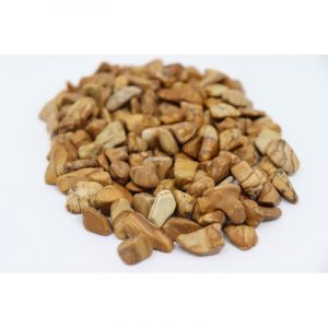 Aquagart - 120 kg copeaux polis, galets de rivière, galets de jardin, copeaux de jardin, gravier de décoration, bois