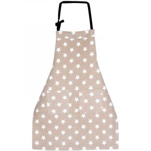 Linghhang - Tablier Tablier de Cuisine(Kaki),Tablier de Cuisine Femme Tablier pour Cuisine,Ajustable en Lin de Coton Tablier pour Cuisine Familial
