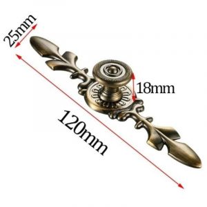 bouton commode 6 Pi&egrave;ces Boutons de Porte Bouton de Tiroir Poignee de Meuble Vintage Poign&eacute;es de Placard Bouton de Porte Vintage Boutons de Poign&eacute;e,P