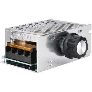 ZVD - Variateur pour Moteur 220V, Régulateur de Tension ac 4000W, Variateur de Tension 220V, Variateur de Vitesse pour Moteur, Régulateur de Vitesse