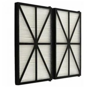 Lot de 2 Panneaux Filtres pour Robot Tiger Shark - RCX70101PAK2 - Noir