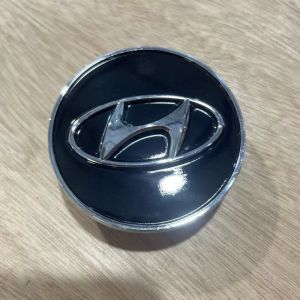 Cache-moyeu de roue 60mm pour Hyundai Verna &ndash; Centre de jante voiture, capuchon de moyeu, cache roue automobile, kit 4 pi&egrave;ces, accessoire jante