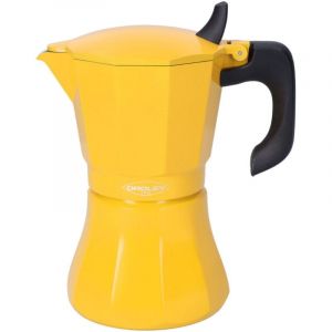 Oroley - Cafeti&egrave;re italienne Petra Mustard 9 tasses