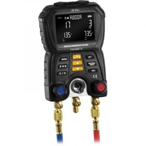 PCE Instruments PCE-HVAC 10 Appareil de mesure de diff&eacute;rence pression, temp&eacute;rature -1 - 60 bar avec fonction thermom&eacute;trique, capteur externe Y518613