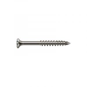 Spax - Vis tete bombee &reg; inox A2 filetage partiel t - star Plus Diam 5,0 x 80 mm, 100 pcs